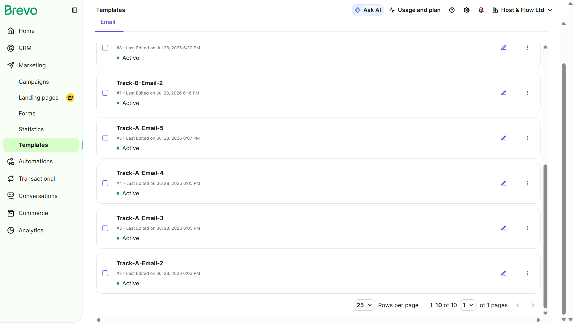 Make.com project screenshot 5