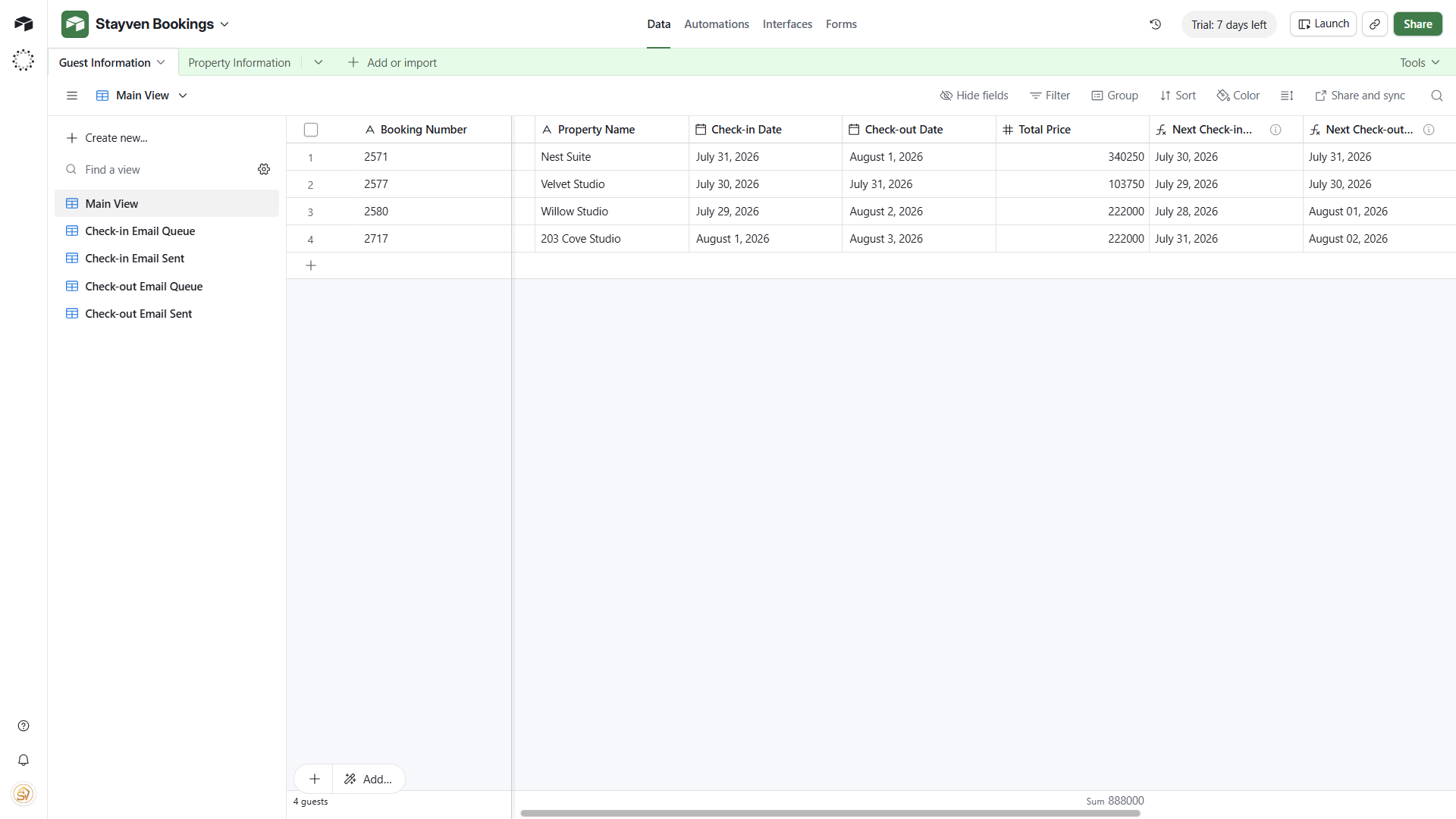Airtable project screenshot 16