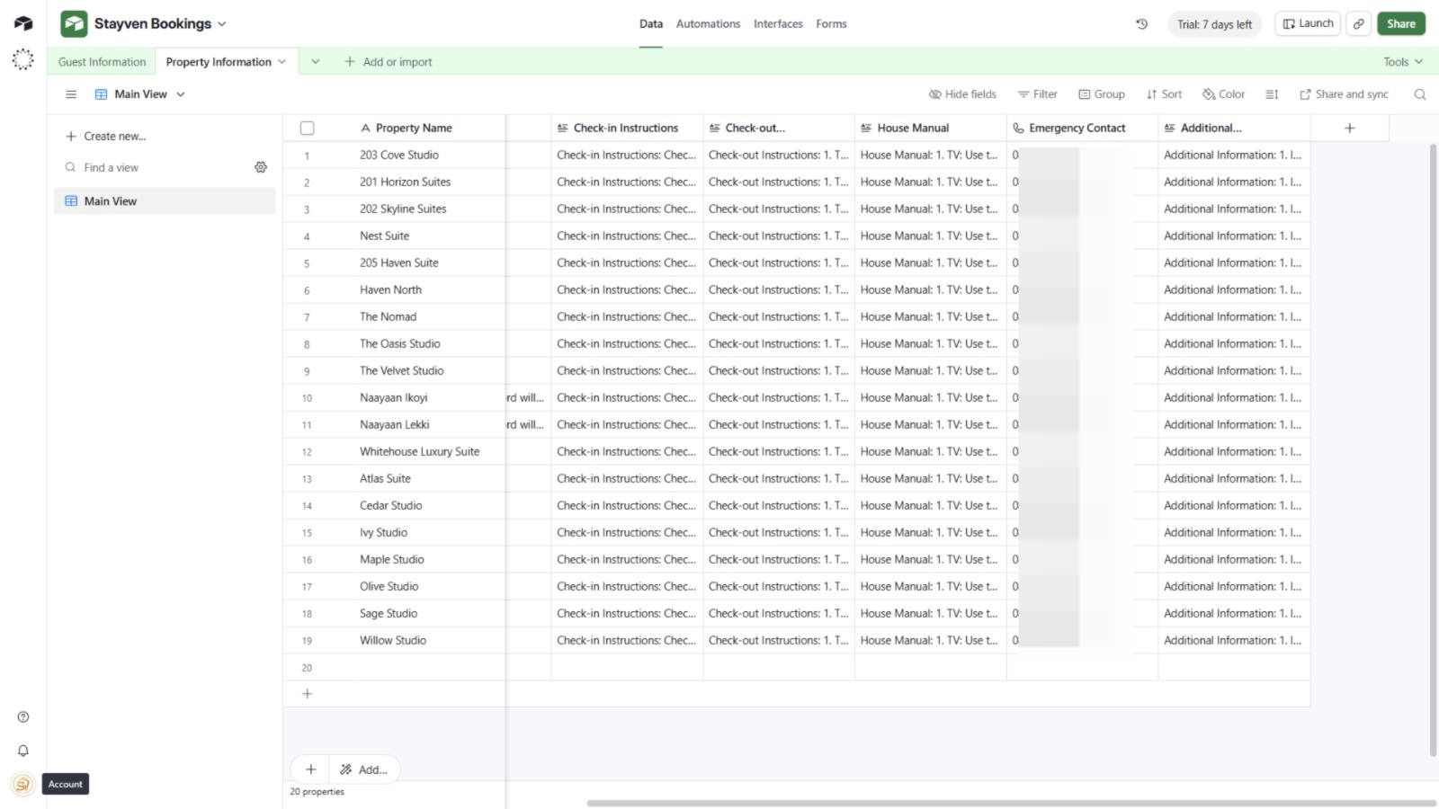 Airtable project screenshot 14