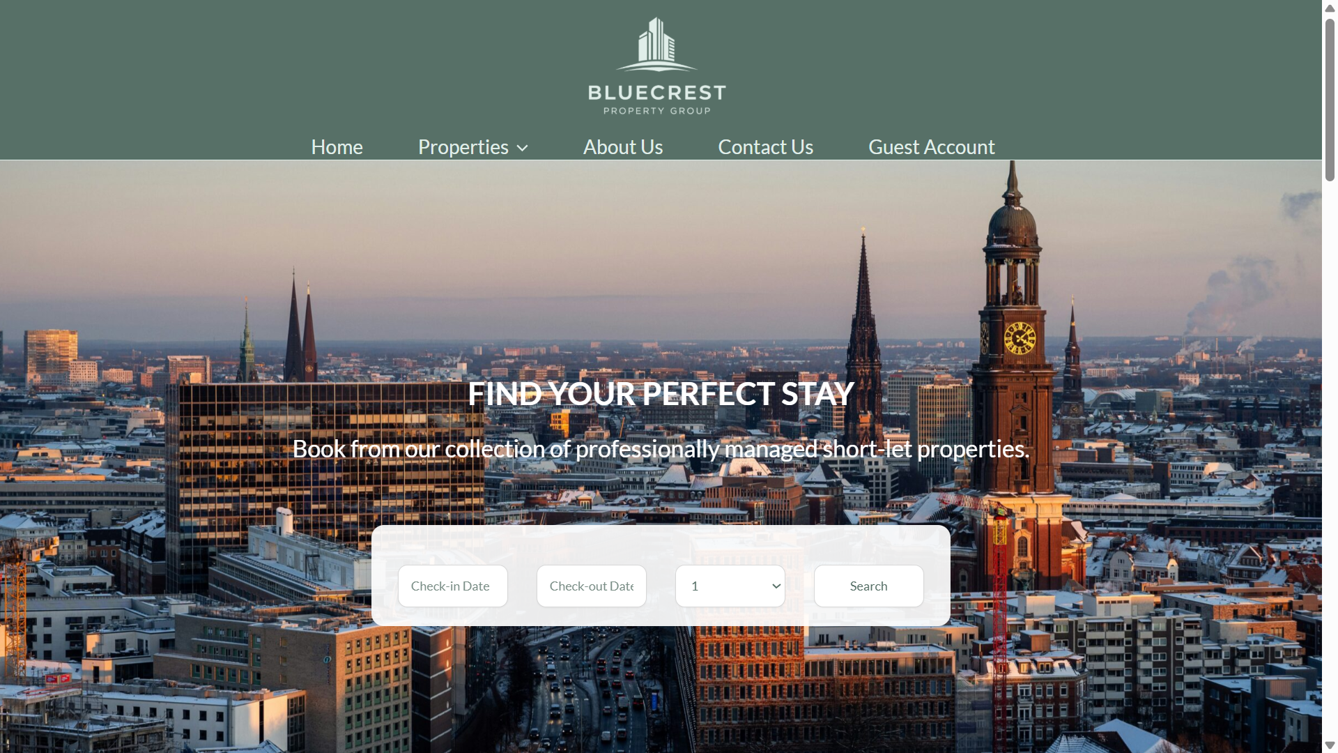 direct booking website for short-term rentals