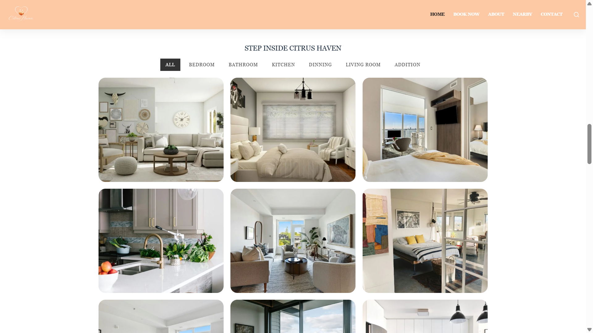direct booking website for short-term rentals