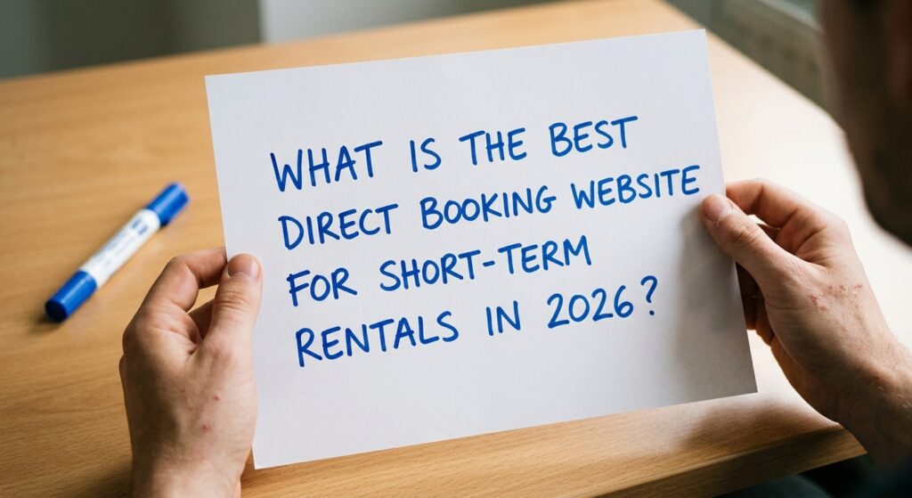 What Is the Best Direct Booking Website for Short-Term Rentals in 2026?